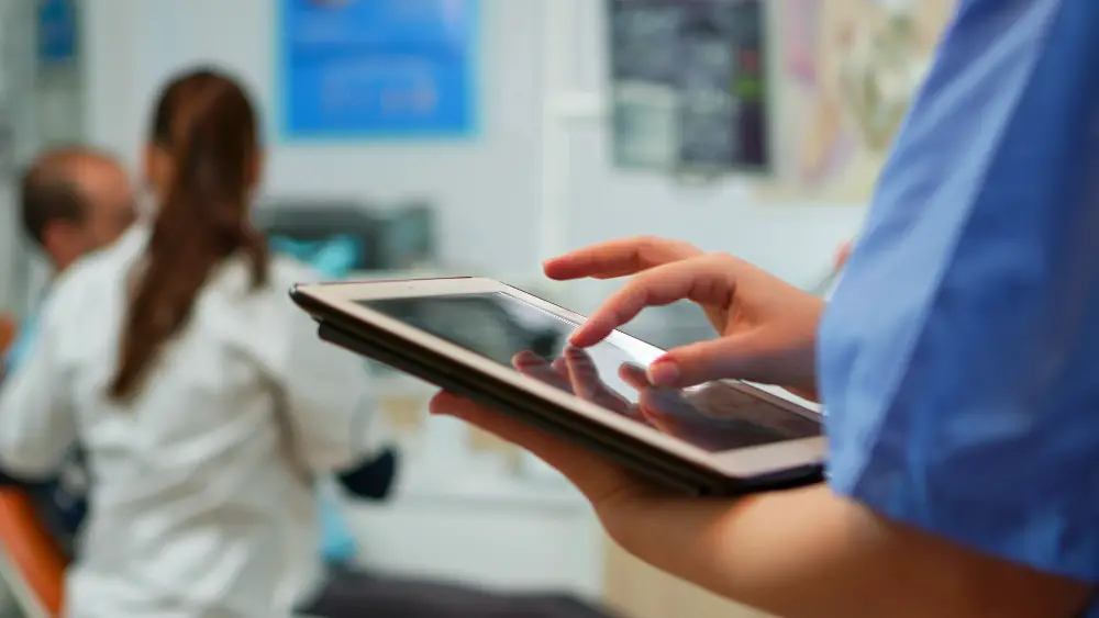 NFC technology in healthcare.