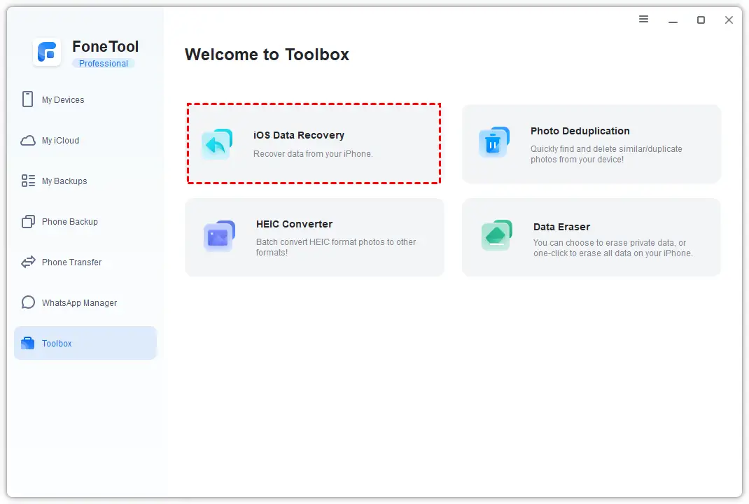 Welcome to FoneTool's Toolbox